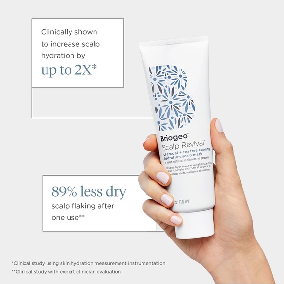 Briogeo Scalp Revival Charcoal + Tea Tree Cooling Hydration Mask Full Size - Picture 3 of 6